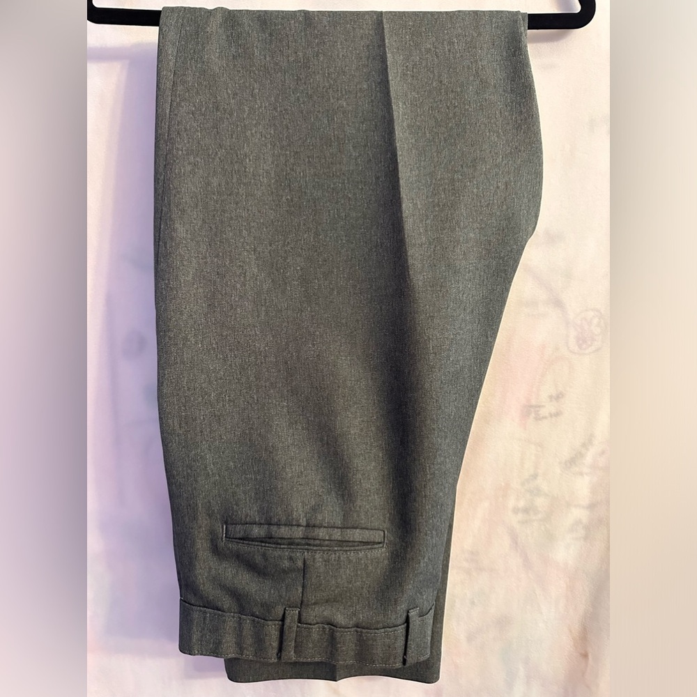 VTG Levis Action Slacks Mens Gray Trouser Pants Size 38x34